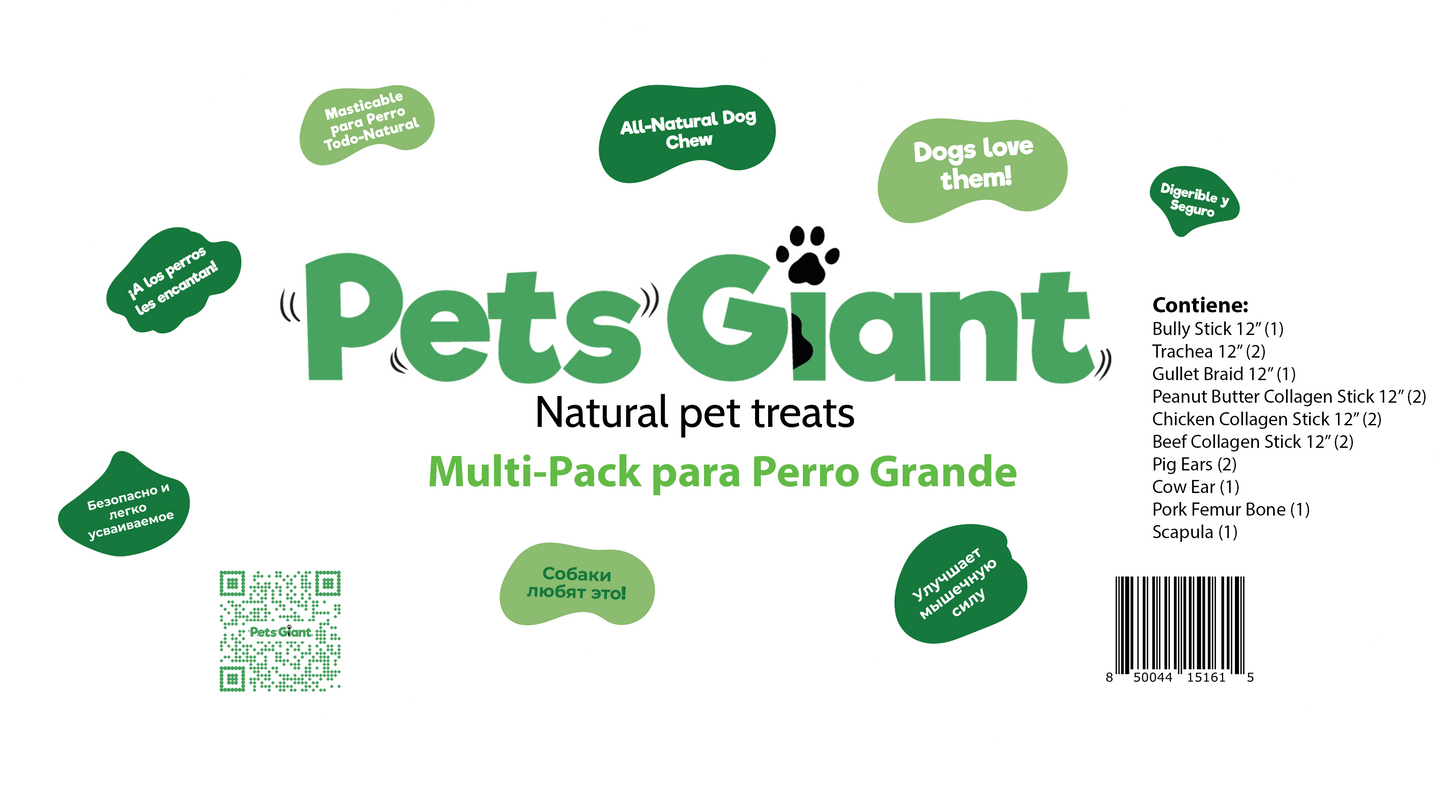 Multi-Pack para Perro Grande