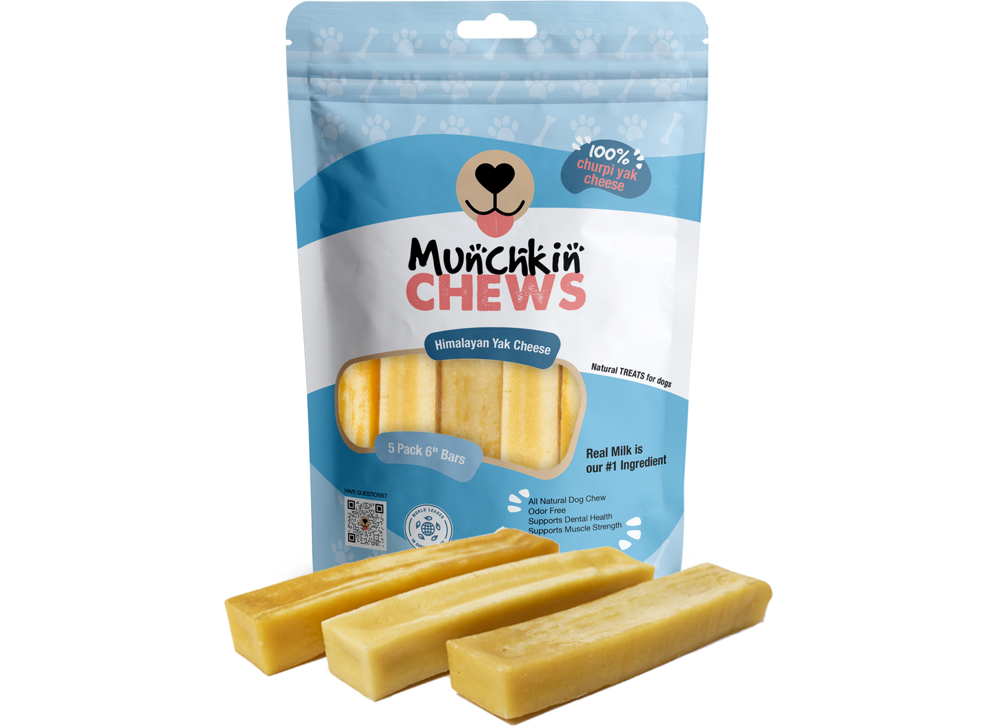 6" Himalayan Yak Cheese - 5 Pack