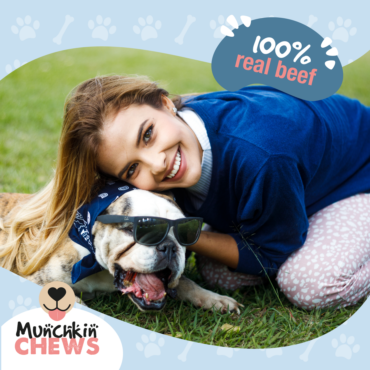 Munchkin Chews - Pig Ears Pack de 3 unidades (Orejas de Cerdo)